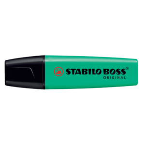 Evidenziatore Stabilo Boss Original 2-5 mm turchese 70/51