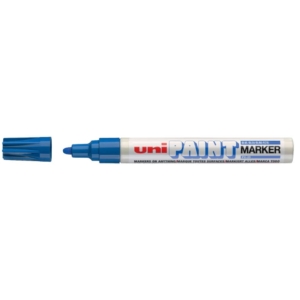 Pennarello indelebile PAINT Uni-Ball punta conica 2,8 mm Blu - M - PX20 B