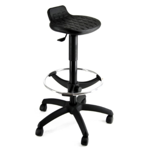 Sgabello tecnico in poliuretano espanso Nero UNISIT- EOE11