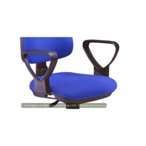 Coppia di braccioli per sedie Unisit - per Tobago, Belgio, Francia e Flamenco - ACCBRTHF2