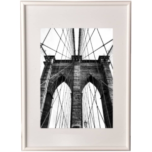 Cornice in PVC e crilex Methodo - A4 - Bianco - K980102