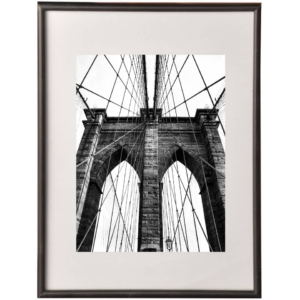 Cornice in PVC e crilex Methodo - A4 - Nero - K980101