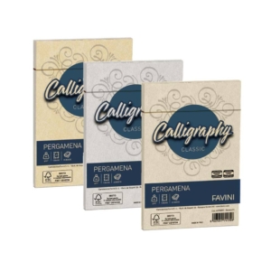 Calligraphy Favini Pergamena - 90g/m² - Buste per carta da lettere formato 12x18 cm - Oro - A57W207 (conf.25)