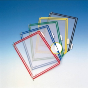 Buste per leggio da muro T-Technic Tarifold - A4 - Assortito - B114009 (conf.10)