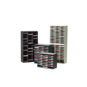 Sistema di smistamento corrispondenza Paperflow - 36 scomparti - Grigio - 67,4x30,8x79,1 cm - 803.02