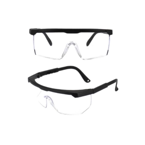 Occhiali di protezione riutilizzabili in policarbonato Trasparente - 15,5x5,4 cm - 470405