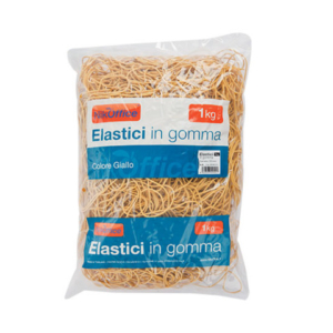 Elastici in gomma Nikoffice busta da 1 Kg Ø 80 mm - 06NIK022 - LoveOffice