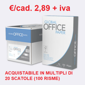 Risme carta fotocopie A4 80g/m² - IN OFFERTA