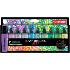 Evidenziatori Stabilo Boss Arty colori freddi - 70/10-2-20 (conf.10)