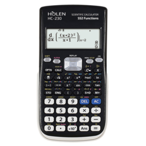 Calcolatrice scientifica Holen HC-230 10+2 cifre 552 funzioni ammessa alla maturita' nero/bianco - 3532 - LoveOffice