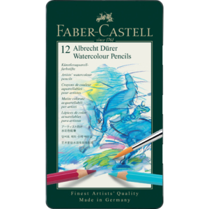 Matite acquerellabili Faber Castell Albrecht Dürer Colori Assortiti - Ømina 3,3 mm - 117512 (conf.12)