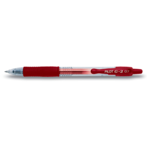 Penna gel a scatto Pilot G-2 0,7 mm bordeaux - 001485