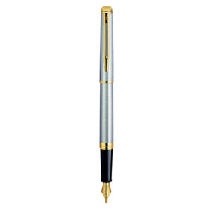 Penna stilografica Waterman Hemisphere GT inchiostro Blu Waterman Stainless Steel GT 23K - S0920330