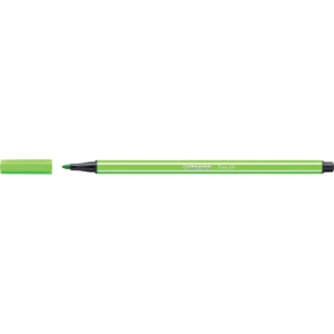 Pennarelli Stabilo Pen 68 tratto 1 mm verde chiaro 68/33