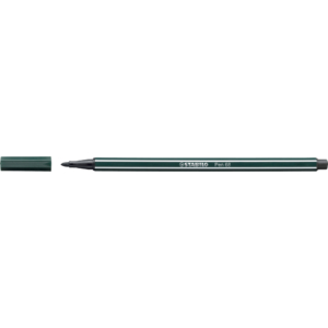 Pennarelli Stabilo Pen 68 tratto 1 mm verde terra 68/63