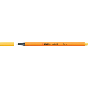 Fineliner Stabilo Point 88® 0,4 mm giallo 88/44