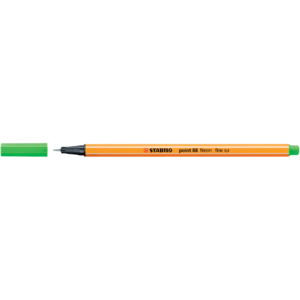 Fineliner Stabilo Point 88® 0,4 mm verde neon 88/033