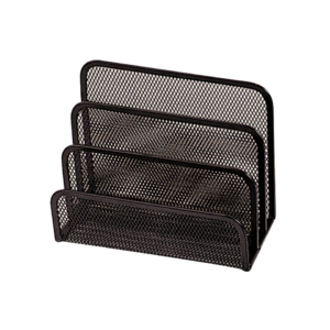 Sparticarte in metallo Q-Connect 17x13,5x8,3 cm Nero KF00876