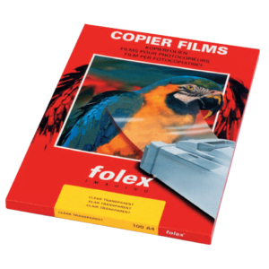 Film per stampanti monocromatiche Folex A4 - 100µm - Trasparente - Folex X-10.0 (conf.100)