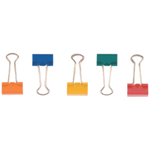 Molle Double Click Q-Connect Foldback Assortito 19 mm - KF03651 (conf.10)