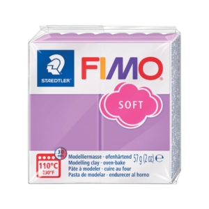 Pasta modellabile Staedtler FIMO® soft 57gr lavanda - 8020-62 (conf.6)