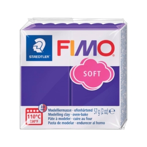 Pasta modellabile Staedtler FIMO® soft 57gr prugna - 8020-63