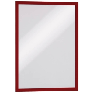 Cornici espositive Durable DURAFRAME® formato A3 Rosso - 4883-03 (conf.6)