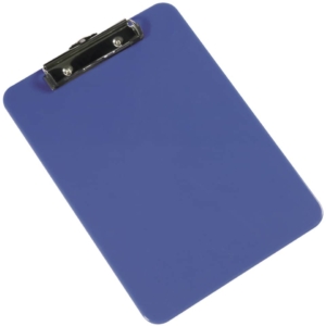 Portablocco con molla Q-Connect A4 Blu KF21625