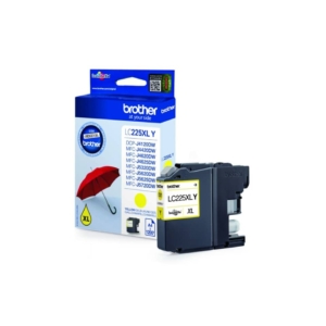 Cartuccia Ink-jet Originale alta resa LC-225 Brother Giallo LC-225XLY