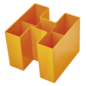 Portapenne Han Bravo a 5 scomparti Trend Colour arancione - 1 - 17455-51