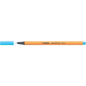 Fineliner Stabilo Point 88® 0,4 mm azzurro neon 88/031