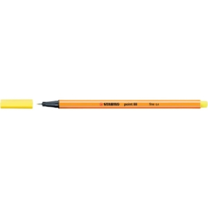Fineliner Stabilo Point 88® 0,4 mm giallo limone 88/24