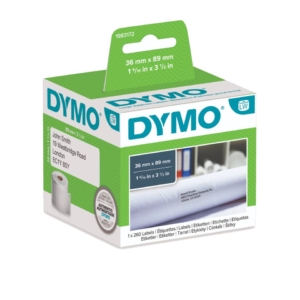 Rotolo 260 etichette Dymo Label Writer 36x89 mm Dymo Bianco 1983172