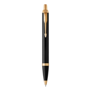 Penna a sfera Parker IM punta M inchiostro Blu Parker Black GT 1931666