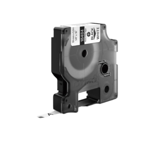 Nastro in poliestere per etichettatrice Rhino - colore Nero/Bianco Dymo 19 mm x 5,5 m - 18484