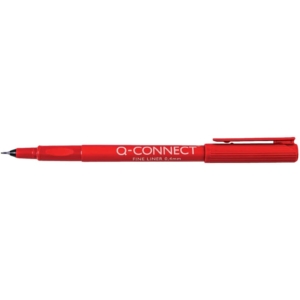 Fineliner Q-Connect 0,4 mm Rosso (conf.10)