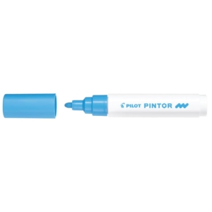 Pennarello multisuperficie Pilot Pintor a base d'acqua punta in fibra 4,5 mm Azzurro - 002394