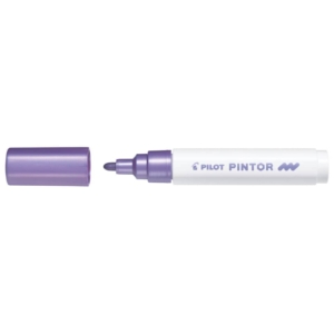 Pennarello multisuperficie Pilot Pintor a base d'acqua punta in fibra 4,5 mm Viola metallizato - 002381