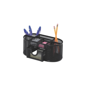 Portaoggetti Q-Connect 23,5x10x11,2 cm Nero con cassetto KF18472