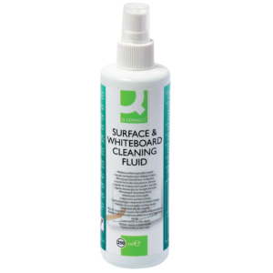 Liquido detergente per lavagne Bianche Q-Connect erogatore a spruzzo 250 ml KF04552A