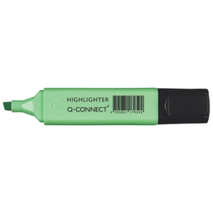 Evidenziatore Pastel Q-Connect 1,5-5 mm verde KF17959