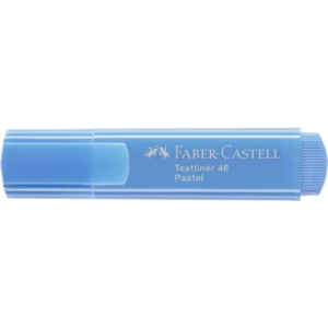 Evidenziatori Faber-Castell Textliner 1546 - colore pastel oltremare - 154668 (conf.10)