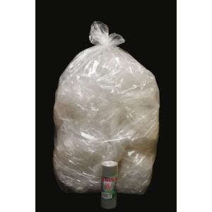 Sacchi immondizia ROLSAC in polietilene rigenerato capacità 97 litri - NEUTRO - 10469 (rotolo da 10)