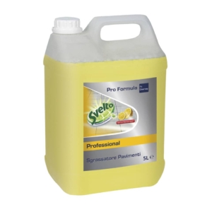 Sgrassatore pavimenti professionale fragranza limone Svelto 5 litri - Giallo 7514364