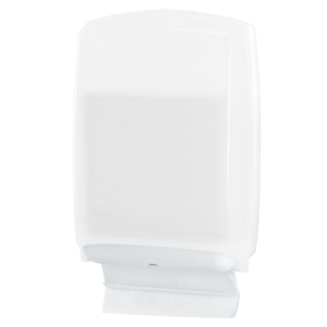 Distributore maxi di carta asciugamani in fazzoletti QTS in PPL con capacità 500 foglietti Verde opalino - E-FO/1RN-S