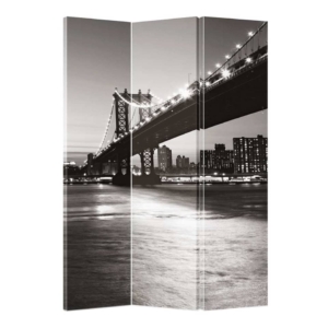 Paravento a 3 ante Serena Group fantasia Brooklyn 120x180 cm -1068-3
