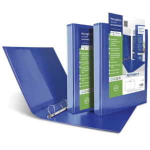 Raccoglitore personalizzabile A4 Blu Sei Rota Nettuno TI - Dorso 5,5 cm - 4 anelli a D