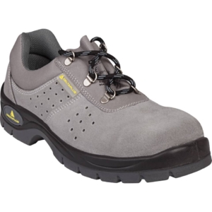 Scarpe da lavoro DELTA PLUS basse Fennec3 S1P - pelle scamosciata grigio - 44 - FEN3PGR44