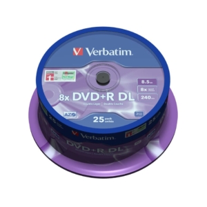 DVD-R Double Layer Verbatim 8.5 GB -r - 43757 (conf.25)