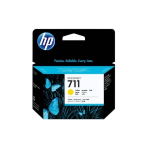 Cartucce Ink-jet 711 HP Giallo - CZ136A (conf.3)